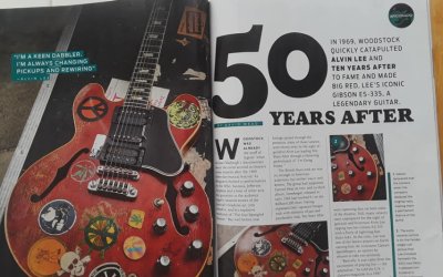 Big Red Feature in the New Guitar Player Issue