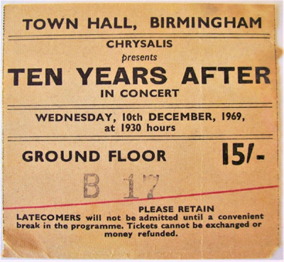 Ten Years After (1969 Jan-July)