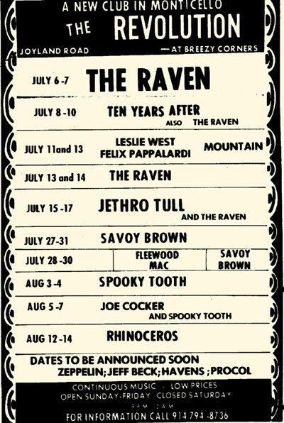 Ten Years After 1969 Jan-July