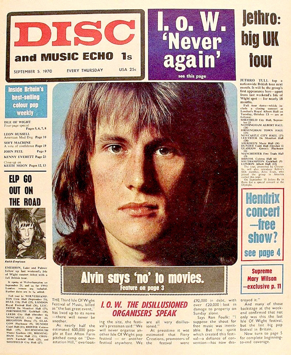 Ten Years After (1970 August to December)