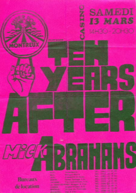 Ten Years After (1971 January-July)