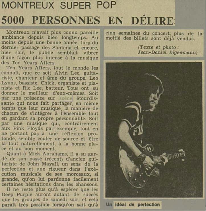 Ten Years After (1971 January-July)
