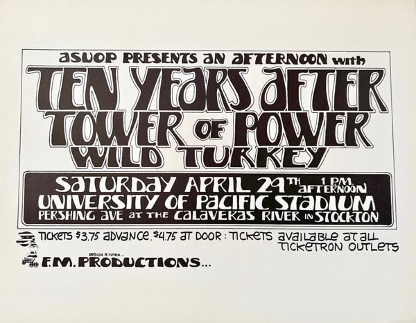 Ten Years After (1972 January to June)