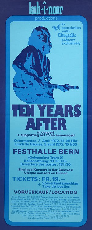 Ten Years After (1972 January to June)