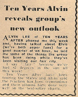 Ten Years After 1969 Jan-July
