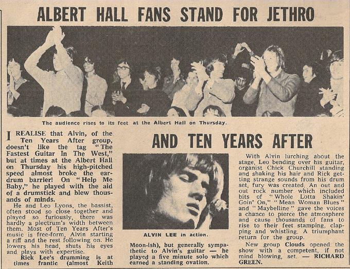 Ten Years After 1969 Jan-July