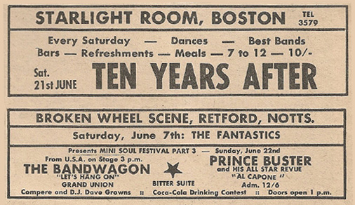 Ten Years After 1969 Jan-July