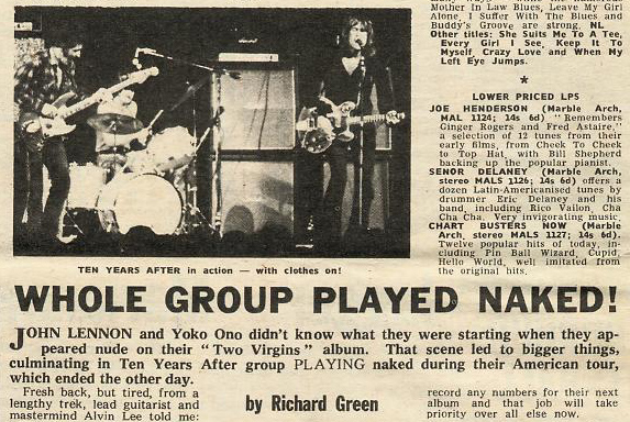 Ten Years After 1969 Jan-July
