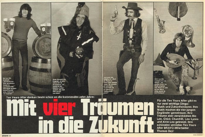 Ten Years After (1970 August to December)
