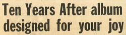 Ten Years After (1970 August to December)