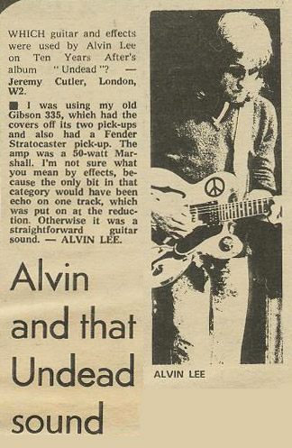 Ten Years After (1970 August to December)