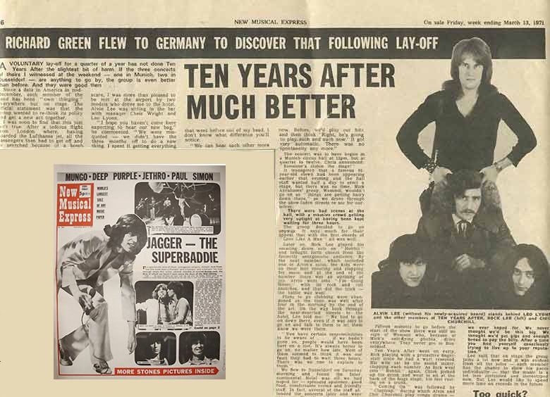 Ten Years After (1971 January-July)
