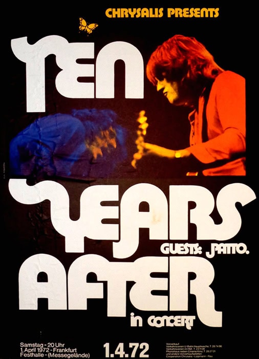 Ten Years After (1972 January to June)