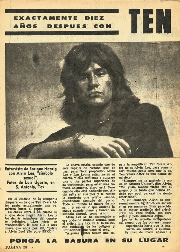 Ten Years After (1972 January to June)