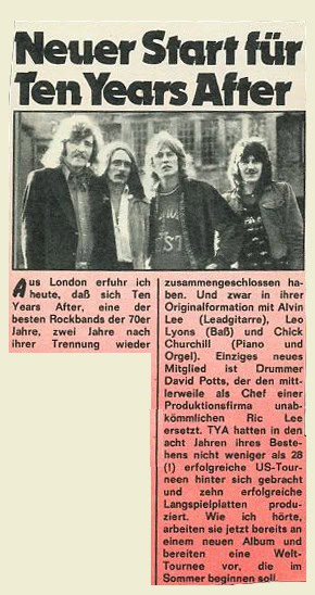 Ten Years After (1977 Alvin Lee & Ten Years After)