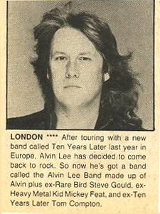 The Alvin Lee Band (1980)