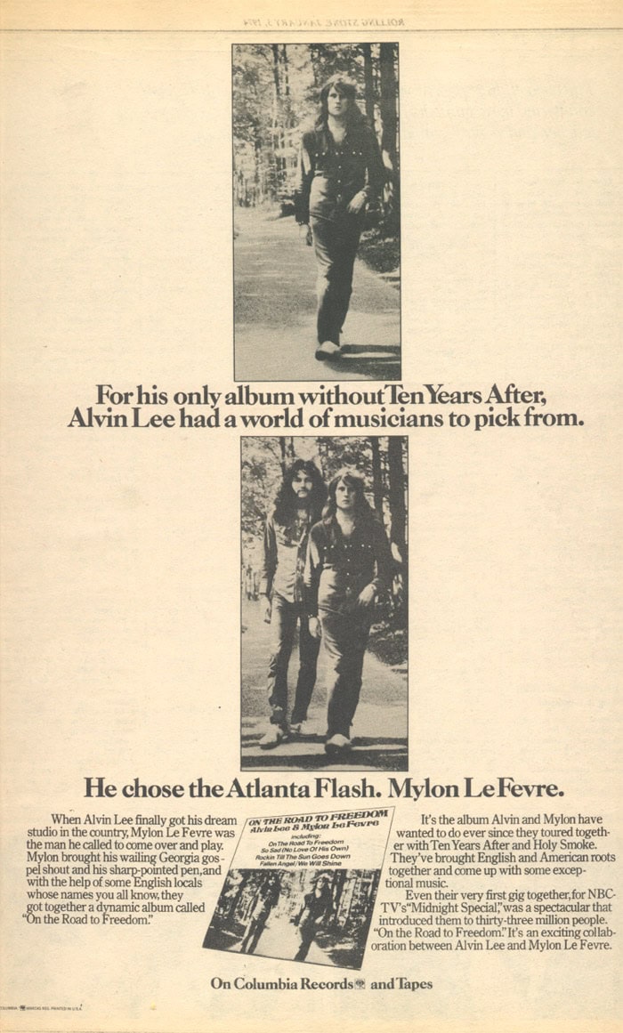 Ten Years After (1973 & Alvin Lee's Solo Career)