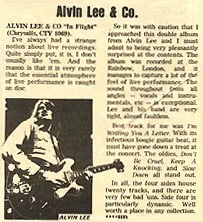 Ten Years After (1974 January to July)