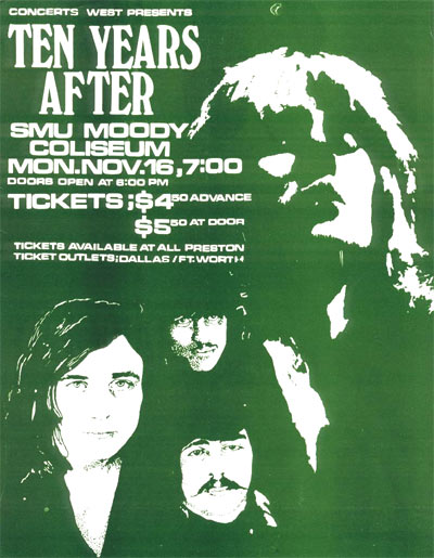 Ten Years After (1970 August to December)