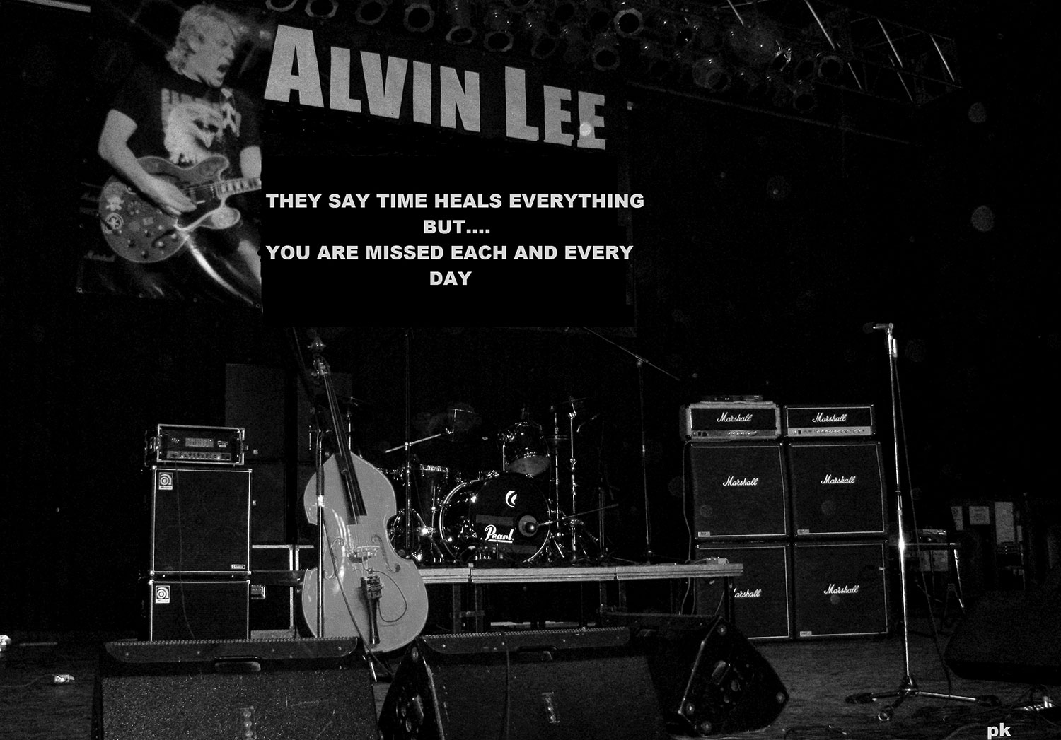 Alvin Lee Tribute, They Say Time Heals Everything… But You are Missed Each and Every Day